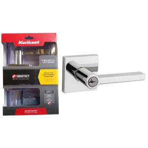 CERRADURA KWIKSET HALIFAX C/LLAVE CROMO 26