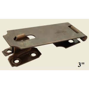 ALDABA INDUMA LATON VIEJO C/TORNILLO 3"