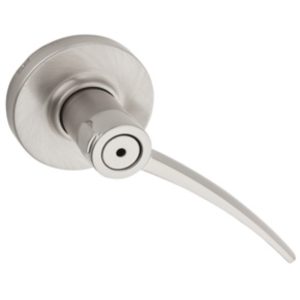 ZC/CERRADURA KWIKSET KATARA C/SEGURO SATIN NIQUEL