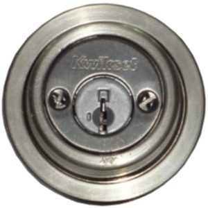 ZC/CERROJO KWIKSET DOBLE NS REDONDO