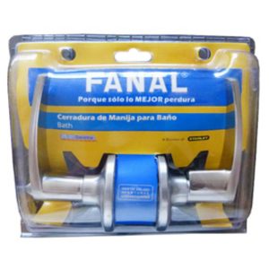 CERRADURA FANAL MANIJA CANNES SEGURO SATIN 90450-0
