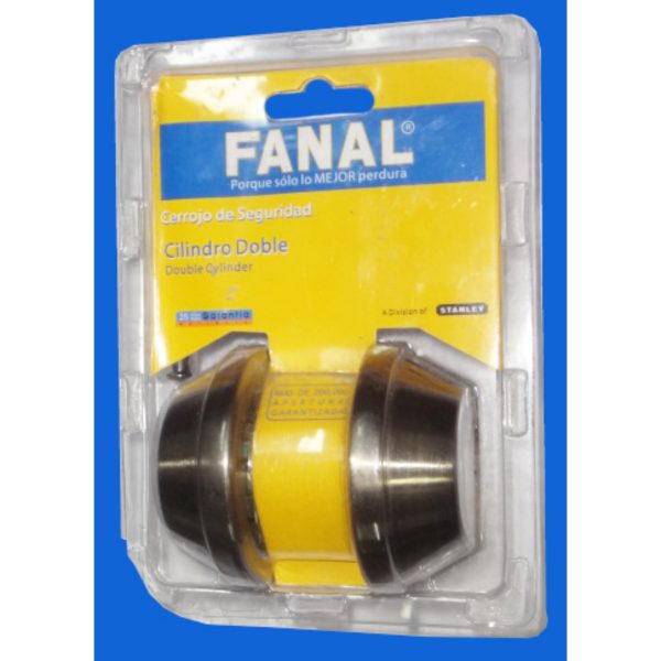 CERROJO FANAL DOBLE CILINDRO BA 90480-001
