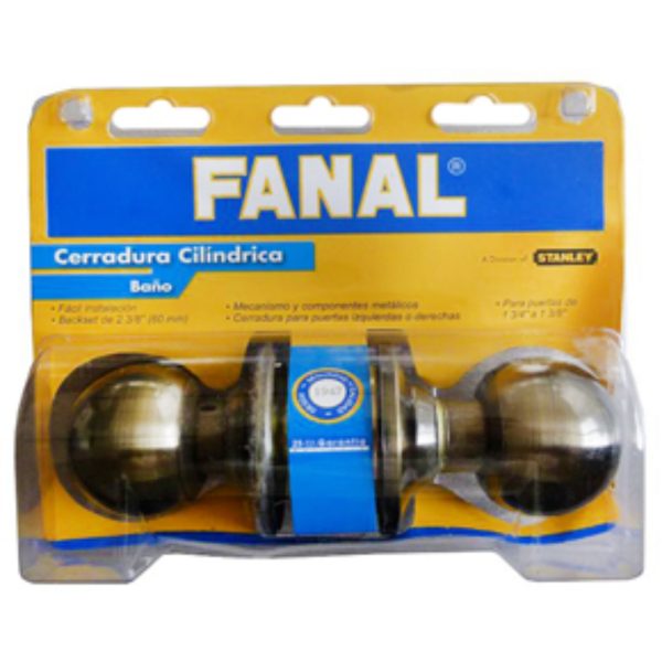 CERRADURA FANAL BOLA SEGURO BA5 V1FN610BALA