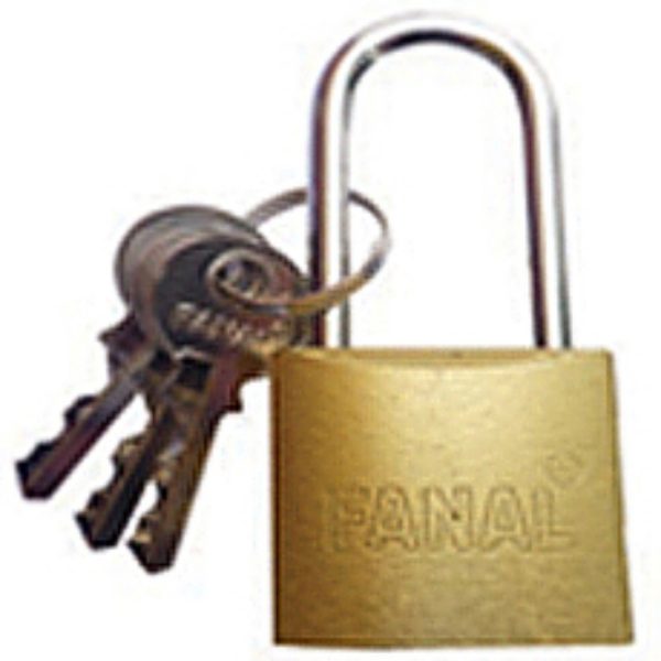 CANDADO FANAL BRONCE 60MM