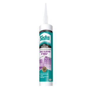 SILICÓN SISTA PARA VIDRIO Y ALUMINIO TRANSPARENTE