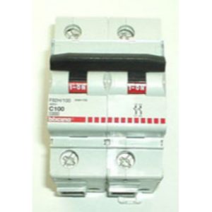 T/BREAKER BTDIN 100 2P 100A 230/400V 3MOD F82H/100