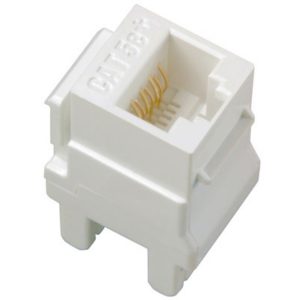 T/CONECTOR ADORNE RJ45 BLANCO