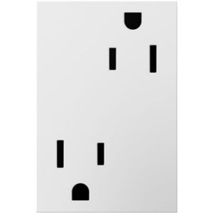 T/TOMA DOBLE ADORNE TAMPER RESI BLANCO