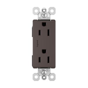 T/TOMA DOBLE P&S GFCI BRONCE 15AMP