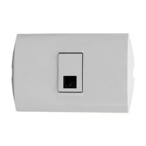 T/TOMA DATOS RJ45 CAT 6 BLANCO