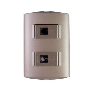 T/TOMA DOBLE TELEF MODU STYLE TERRA MINK RJ11 4H