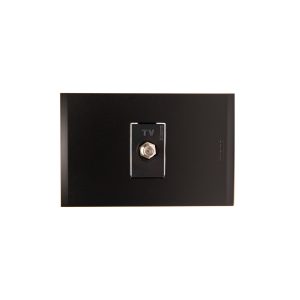 T/TOMA TV NOBILE TIPO F COAXIAL NEGRO