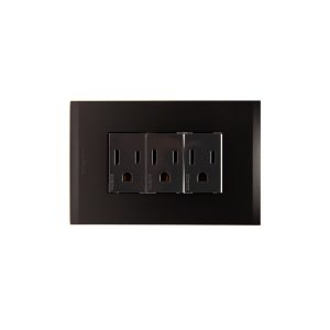 T/TOMA NOBILE NEGRO TRIPLE 2P+T 16A TR