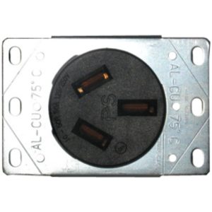 TLG/TOMA SENCILLO EMPOTRAR 3P 3HILOS 50A