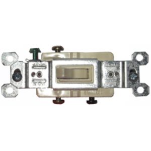 TLG/APAGADOR TRI WAY MARFIL 15A125V