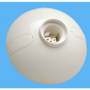T/SOCKET PLAFON OVAL MARFIL