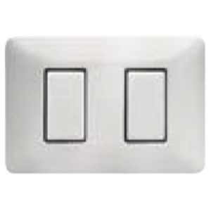 T/PLACA MATIX BLANCA 2MOD