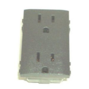 TLI/TOMA DUPLEX AMERICANO 2P+T 3 MOD. 15A
