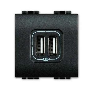 TLL/TOMA 2USB 2MNEGRO. SL4285C