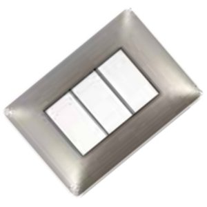 T/PLACA MATIX 3 MOD COLOR TITANIO