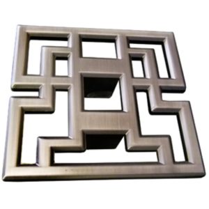 AGARRADERA MORE M-343 PERILLA PLATA ANT.