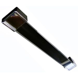 ZC/AGARRADERA MORE H-033 CROMO/VIDRIO 192MM