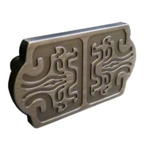 AGARRADERA MORE M-472 PERILLA PLATA ANT.