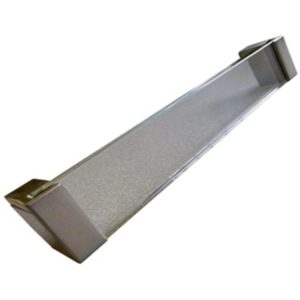 ZC/AGARRADERA MORE H-030 SATIN/VIDRIO 192MM