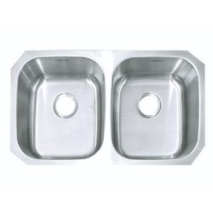 FREGADERO GRACIELA SUBMONTAR DOBLE TANQUE