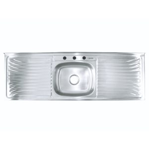FREGADERO GRACIELA PARCHE 1T-2E 150X50