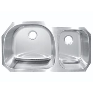 FREGADERO GRACIELA SUBMONTAR DOBLE TANQUE 94X53