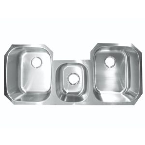 FREGADERO GRACIELA SUBMONTAR 3 TANQUES 119X53