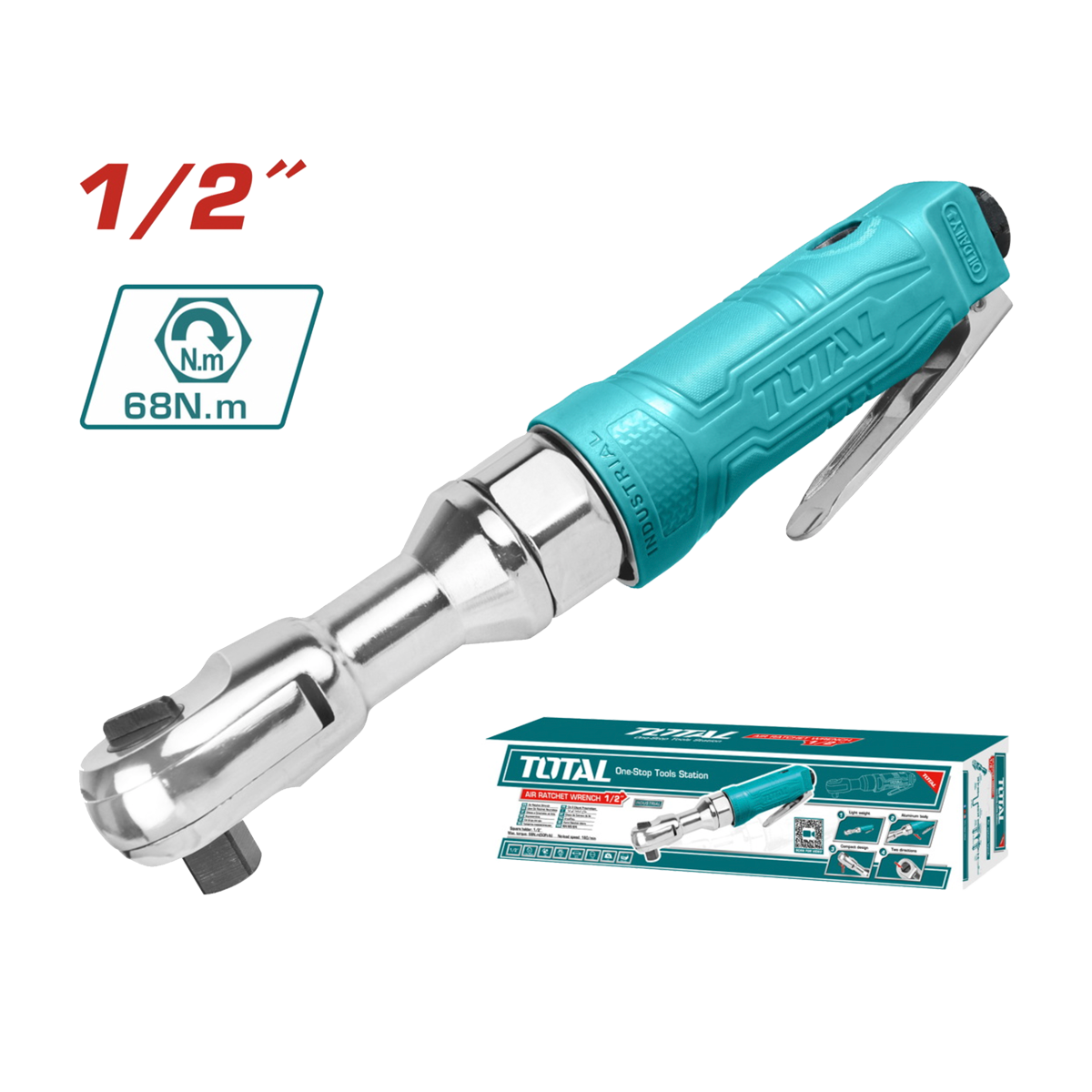 RATCH NEUMÁTICO TOTAL 1/2" 50FT-LB