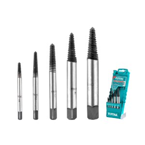 JUEGO EXTRACTOR P/TORNILLO TOTAL 5PCS