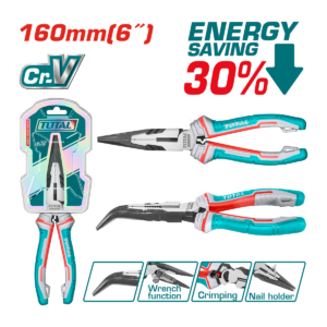 ALICATE PUNTAS CURVO TOTAL 6"