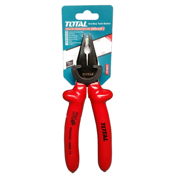 ALICATE ELECTRICISTA TOTAL 8" 1000V