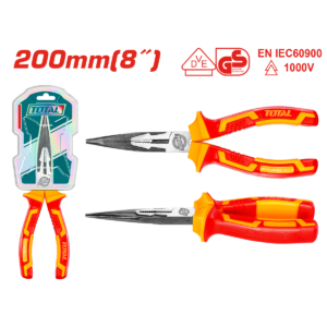ALICATE PUNTA ELECTRICISTA TOTAL 8" 1000V