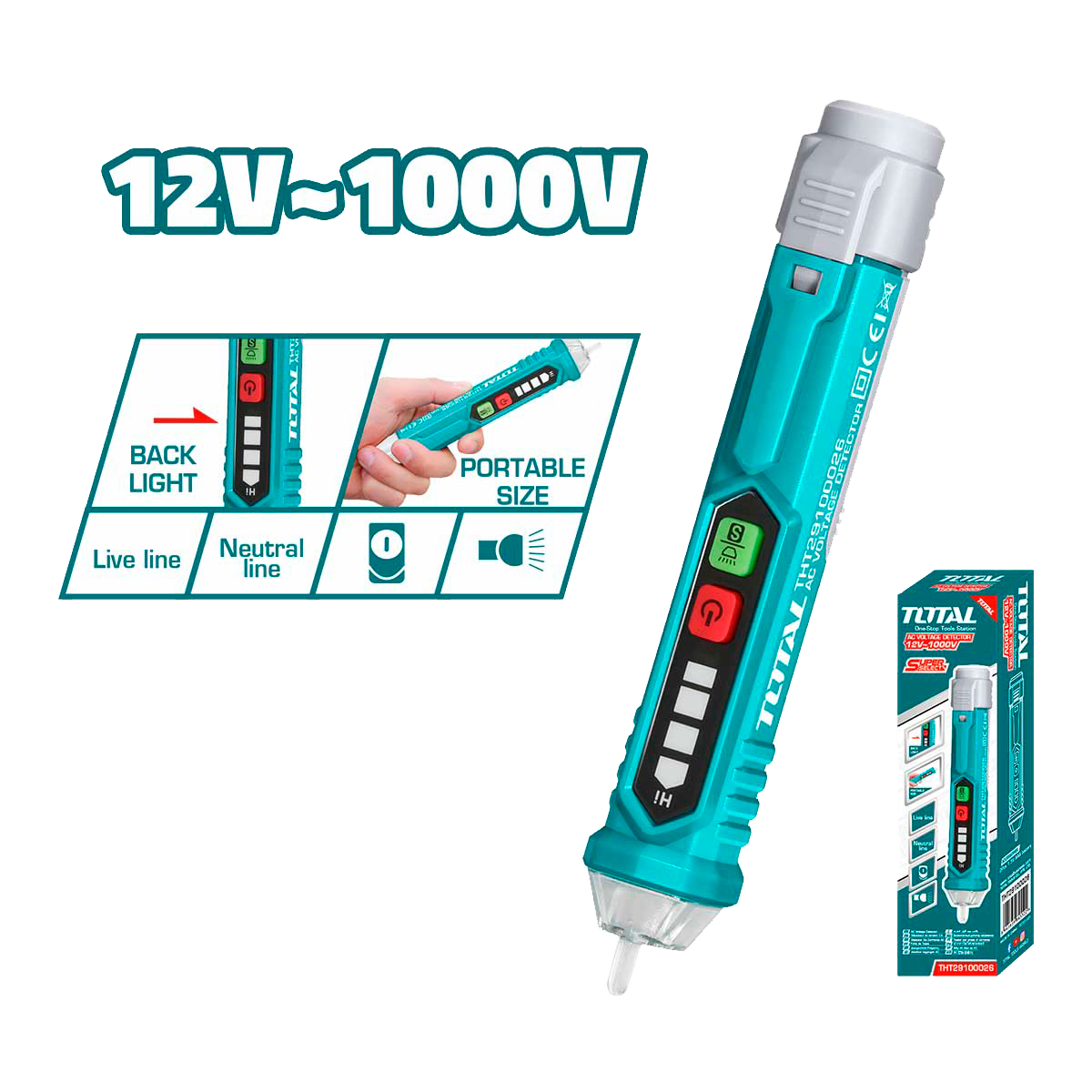 PROBADOR VOLTAJE TOTAL T/LAPIZ DIGITAL