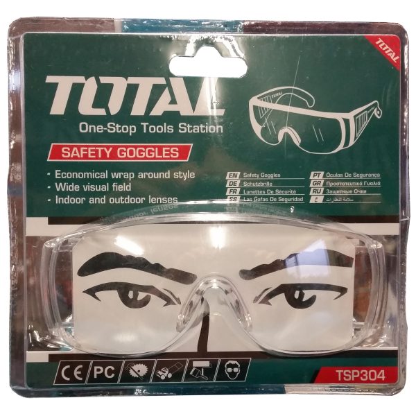 ANTEOJO PROTECCION TOTAL TRANSPARENTE