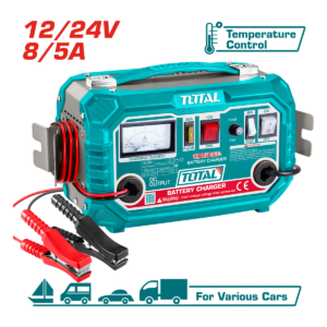 CARGADOR PARA BATERÍAS TOTAL 110V-60HZ