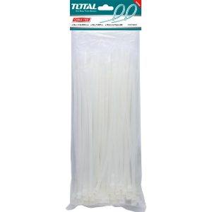 AMARRA PLAST BLANCA 04"x2.5MM TOTAL 100PCS