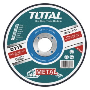 DISCO CORTAR METAL TOTAL DELGADO 4 1/2X1.2X22.2MM