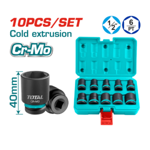 JUEGO CUBOS TOTAL DE IMPACTO 1/2"-100-24MM