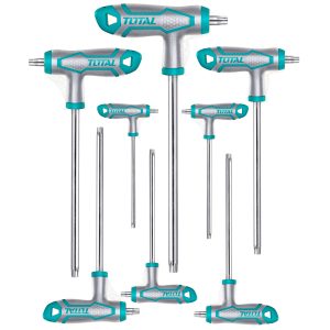 JUEGO LLAVES TORX TOTAL TIPO T 8PZ T10-T50