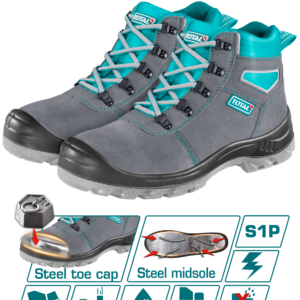ZAPATO T/BOTA SEG TOTAL GRIS P/ACERO 39