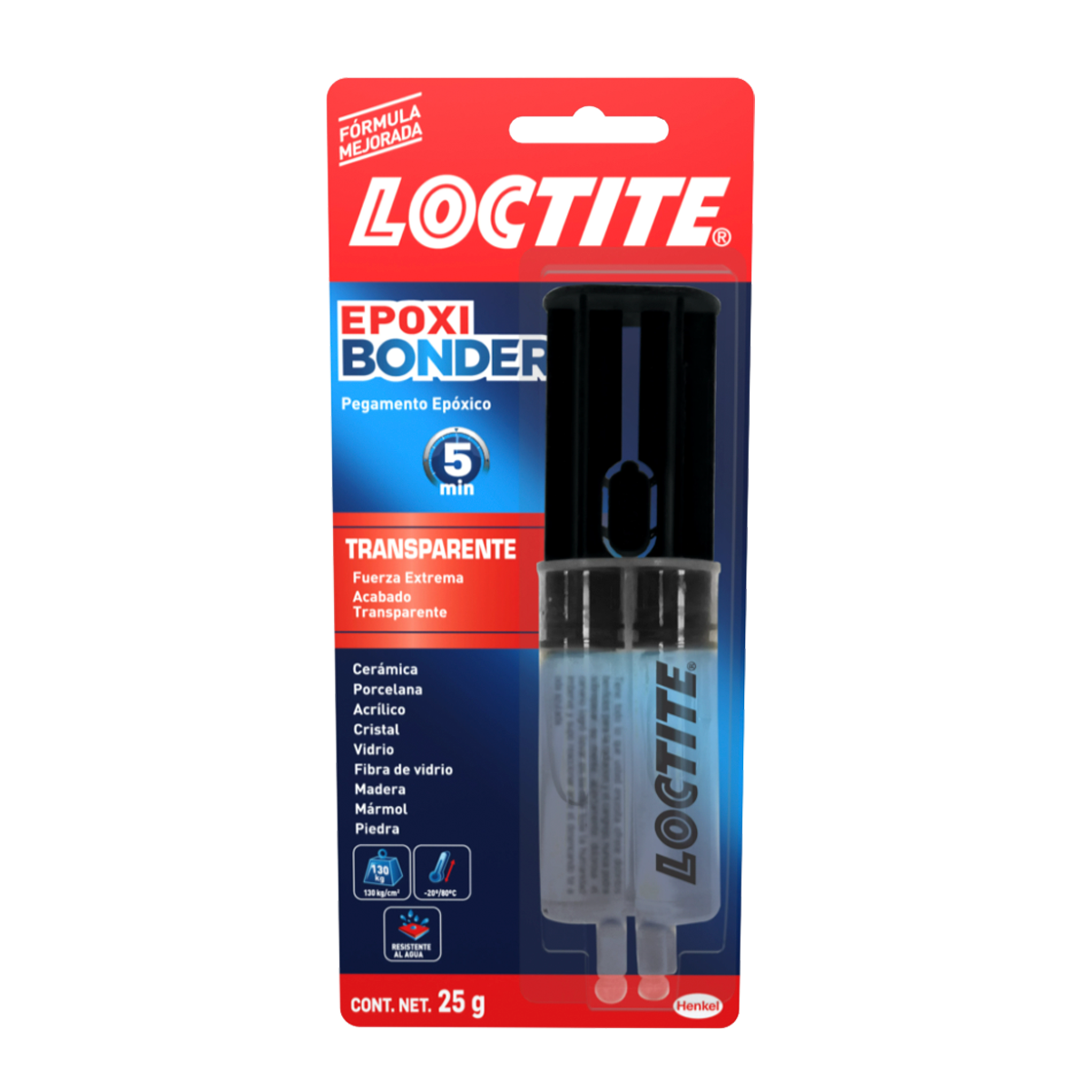 LOCTITE EPOXIBONDER TRANSPARENTE