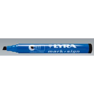 MARCADOR LYRA PERMANENTE NEGRO P/BALA EMP.10 UND