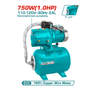 BOMBA JET C/TANQUE TOTAL 24L, 1HP