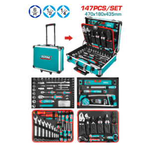 JUEGO HERRAMIENTAS TOTAL 147PCS