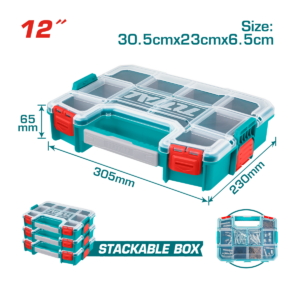 CAJA PLÁSTICA TOTAL APILABLE
